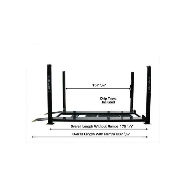 Atlas Garage Pro Portable Four Post Lift - Image 7
